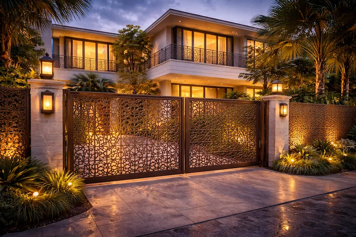 Fence and gate example